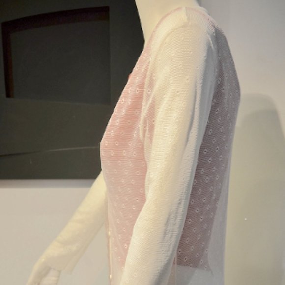 Spring 11 - Pointelle Cardi - Picture 4 of 8